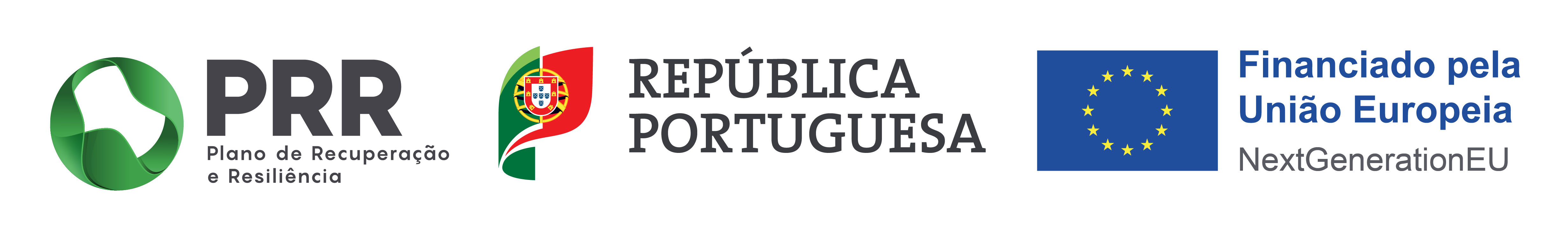 Financieringslogo’s: PRR – Plano de Recuperação e Resiliência; República Portuguesa; Financiado pela União Europeia – NextGenerationEU